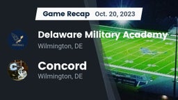 Recap: Delaware Military Academy  vs. Concord  2023