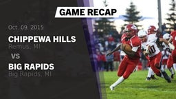 Recap: Chippewa Hills  vs. Big Rapids  2015