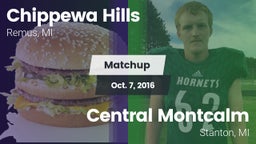 Matchup: Chippewa Hills vs. Central Montcalm  2016
