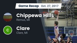 Recap: Chippewa Hills  vs. Clare  2017