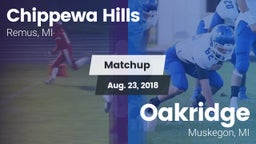 Matchup: Chippewa Hills vs. Oakridge  2018