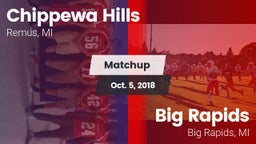 Matchup: Chippewa Hills vs. Big Rapids  2018