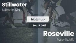 Matchup: Stillwater vs. Roseville  2016