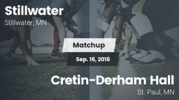 Matchup: Stillwater vs. Cretin-Derham Hall  2016