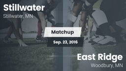 Matchup: Stillwater vs. East Ridge  2016