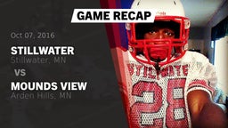 Recap: Stillwater  vs. Mounds View  2016