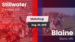 Matchup: Stillwater vs. Blaine  2018