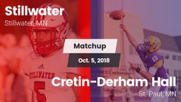 Matchup: Stillwater vs. Cretin-Derham Hall  2018