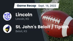 Recap: Lincoln  vs. St. John's Beloit / Tipton 2022