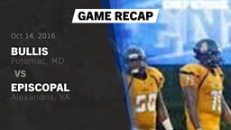 Recap: Bullis  vs. Episcopal  2016