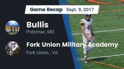Recap: Bullis  vs. Fork Union Military Academy 2017