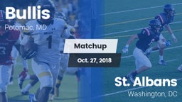 Matchup: Bullis vs. St. Albans  2018