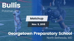 Matchup: Bullis vs. Georgetown Preparatory School 2018
