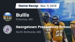 Recap: Bullis  vs. Georgetown Preparatory School 2018