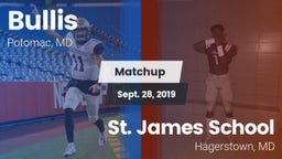 Matchup: Bullis vs. St. James School 2019