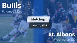Matchup: Bullis vs. St. Albans  2019