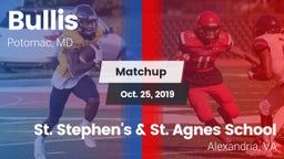 Matchup: Bullis vs. St. Stephen's & St. Agnes School 2019