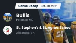 Recap: Bullis  vs. St. Stephen's & St. Agnes School 2021