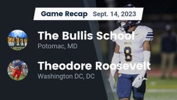 Recap: The Bullis School vs. Theodore Roosevelt  2023