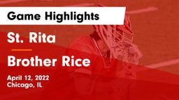 St. Rita  vs Brother Rice  Game Highlights - April 12, 2022