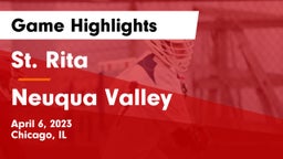 St. Rita  vs Neuqua Valley  Game Highlights - April 6, 2023