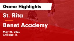 St. Rita  vs Benet Academy  Game Highlights - May 26, 2023