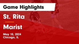 St. Rita  vs Marist  Game Highlights - May 10, 2024