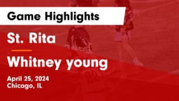 St. Rita  vs Whitney young Game Highlights - April 25, 2024
