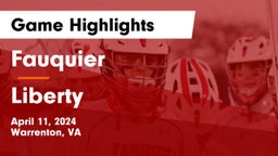 Fauquier  vs Liberty  Game Highlights - April 11, 2024
