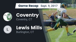 Recap: Coventry  vs. Lewis Mills  2017