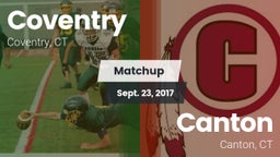 Matchup: Coventry vs. Canton  2017