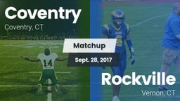 Matchup: Coventry vs. Rockville  2017