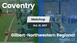 Matchup: Coventry vs. Gilbert-Northwestern Regional  2017