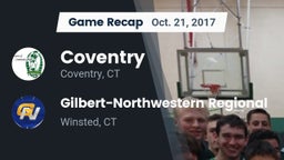 Recap: Coventry  vs. Gilbert-Northwestern Regional  2017