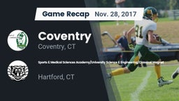 Recap: Coventry  vs. Sports & Medical Sciences Academy/University Science & Engineering/Classical Magnet 2017