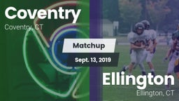 Matchup: Coventry vs. Ellington  2019