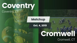 Matchup: Coventry vs. Cromwell  2019