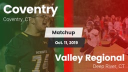 Matchup: Coventry vs. Valley Regional  2019