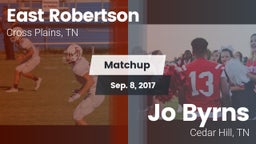 Matchup: East Robertson vs. Jo Byrns 2017