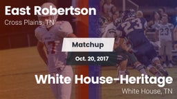 Matchup: East Robertson vs. White House-Heritage  2017