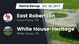 Recap: East Robertson  vs. White House-Heritage  2017