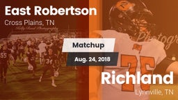 Matchup: East Robertson vs. Richland  2018