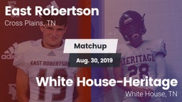 Matchup: East Robertson vs. White House-Heritage  2019