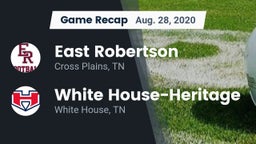 Recap: East Robertson  vs. White House-Heritage  2020