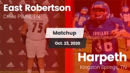 Matchup: East Robertson vs. Harpeth  2020