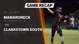 Recap: Mamaroneck  vs. Clarkstown South  2015