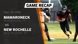 Recap: Mamaroneck  vs. New Rochelle  2016