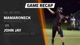 Recap: Mamaroneck  vs. John Jay  2015