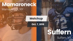 Matchup: Mamaroneck vs. Suffern  2016
