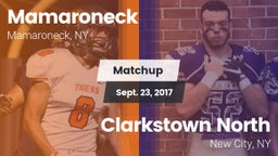 Matchup: Mamaroneck vs. Clarkstown North  2017